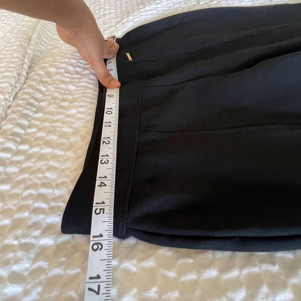 Anne Klein Womens Black Leggings Stretch High Rise Pull On Pant Size 8 - Picture 9 of 10